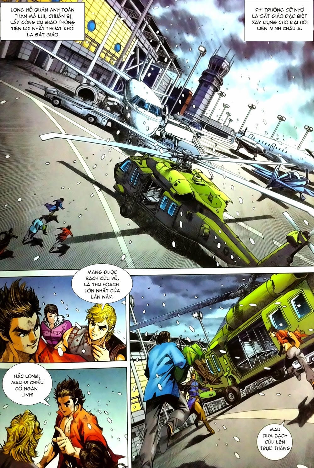 Truyện Tranh Tân Tác Long Hổ Môn trang 4