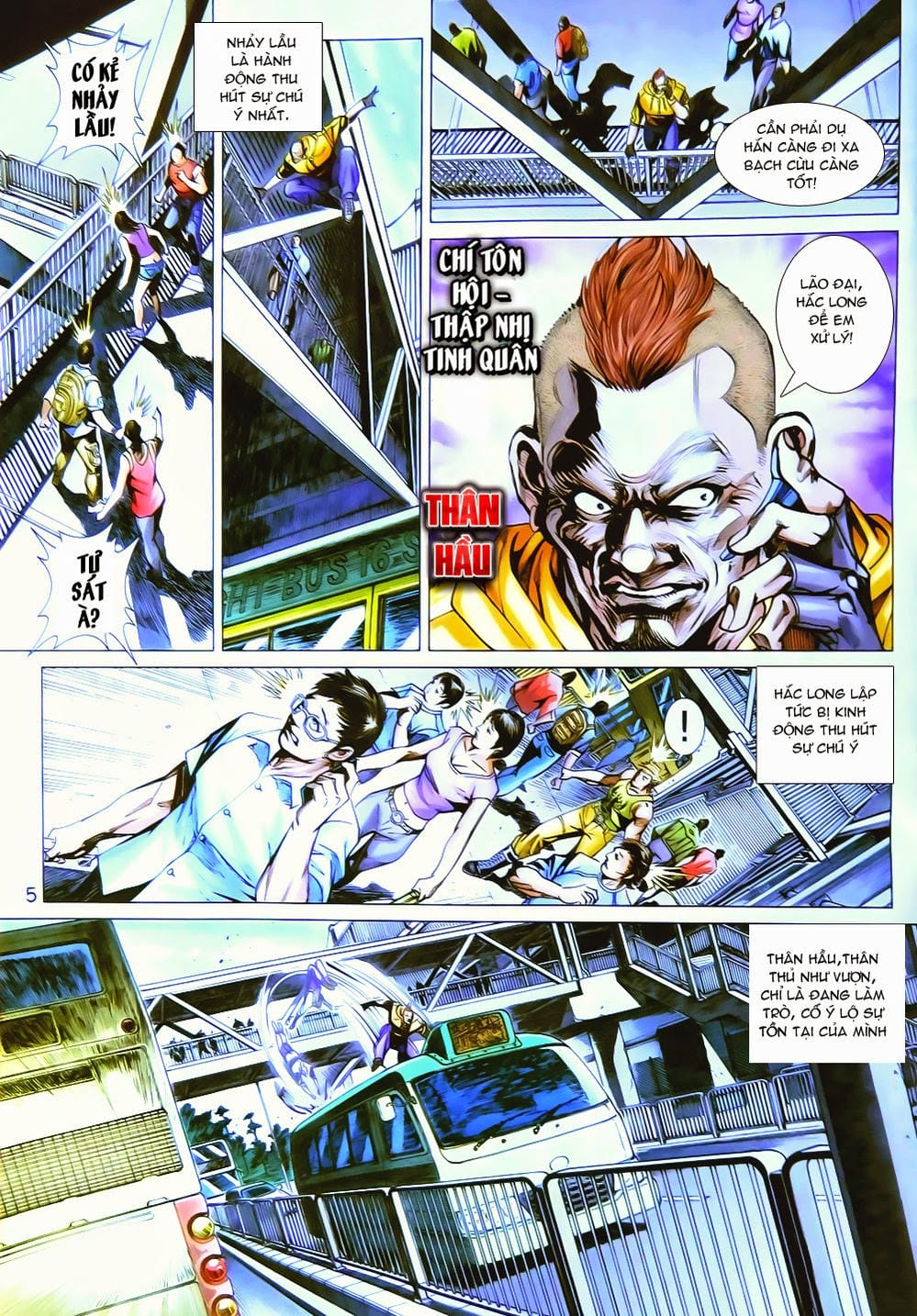 Truyện Tranh Tân Tác Long Hổ Môn trang 4
