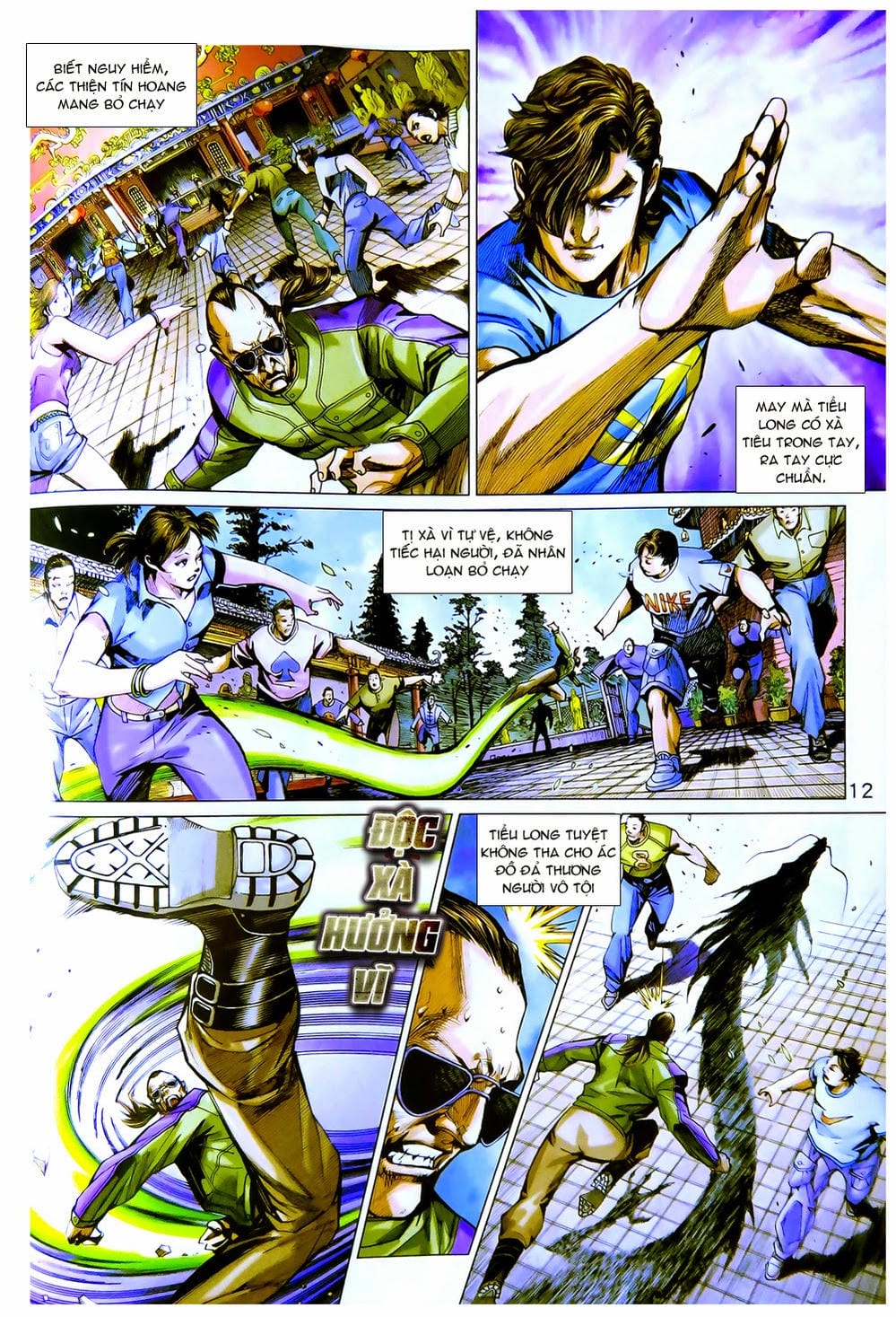 Truyện Tranh Tân Tác Long Hổ Môn trang 4