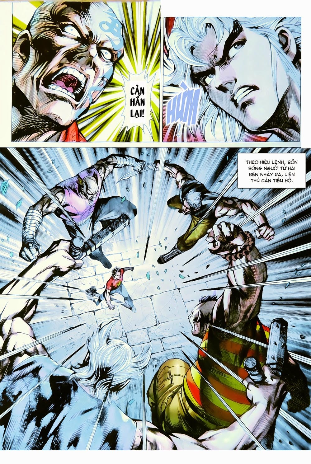 Truyện Tranh Tân Tác Long Hổ Môn trang 4