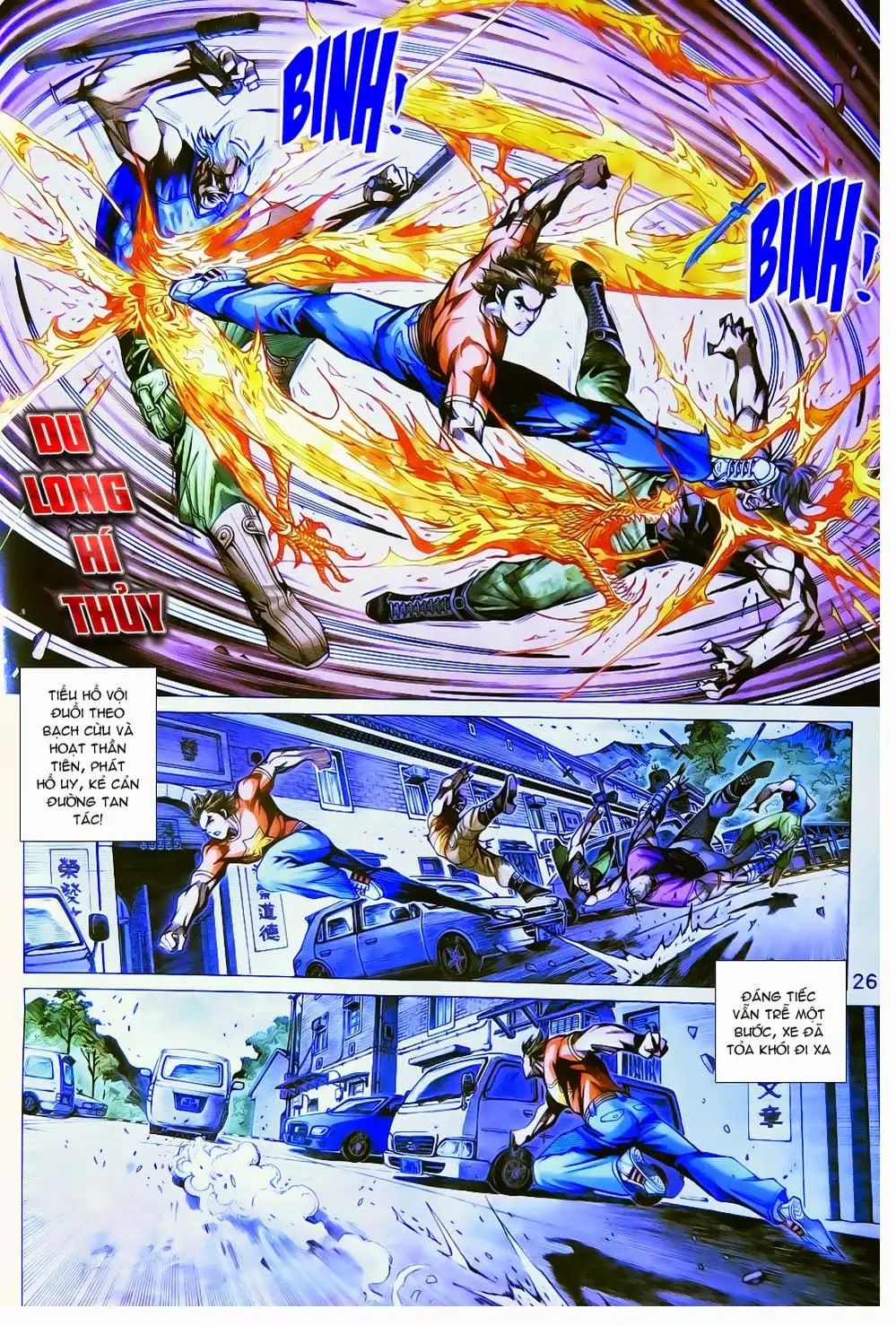 Truyện Tranh Tân Tác Long Hổ Môn trang 4