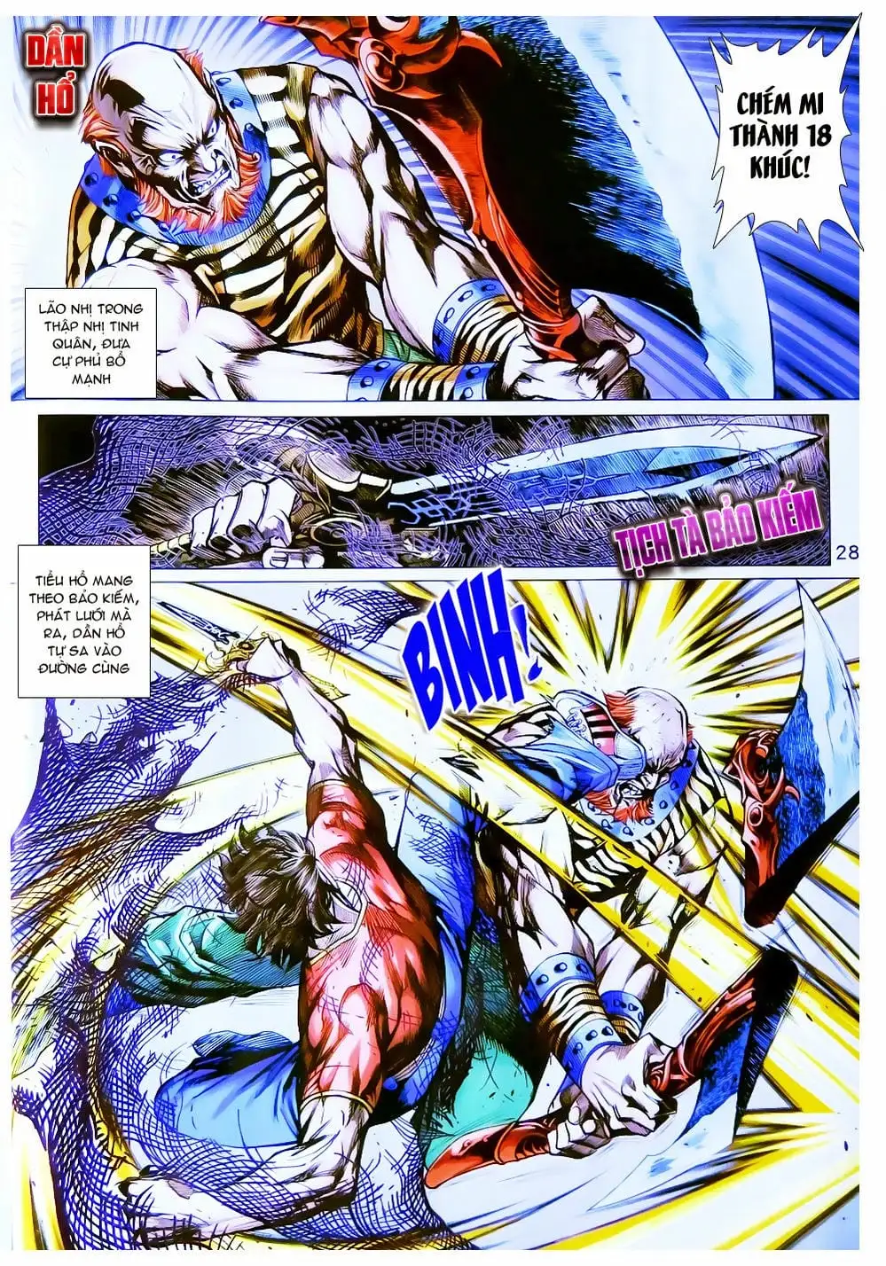 Truyện Tranh Tân Tác Long Hổ Môn trang 4