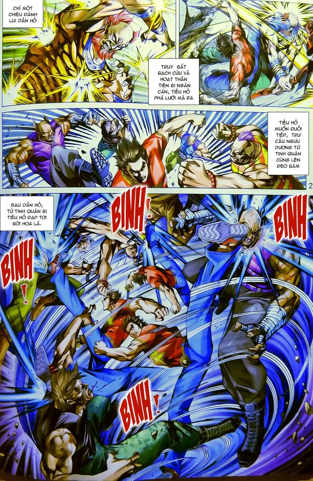 Truyện Tranh Tân Tác Long Hổ Môn trang 4