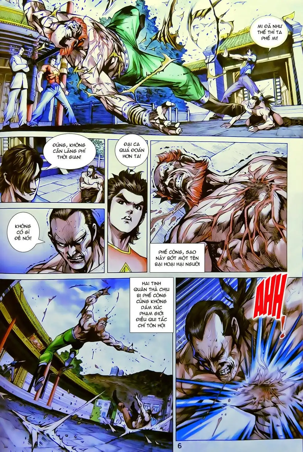 Truyện Tranh Tân Tác Long Hổ Môn trang 4