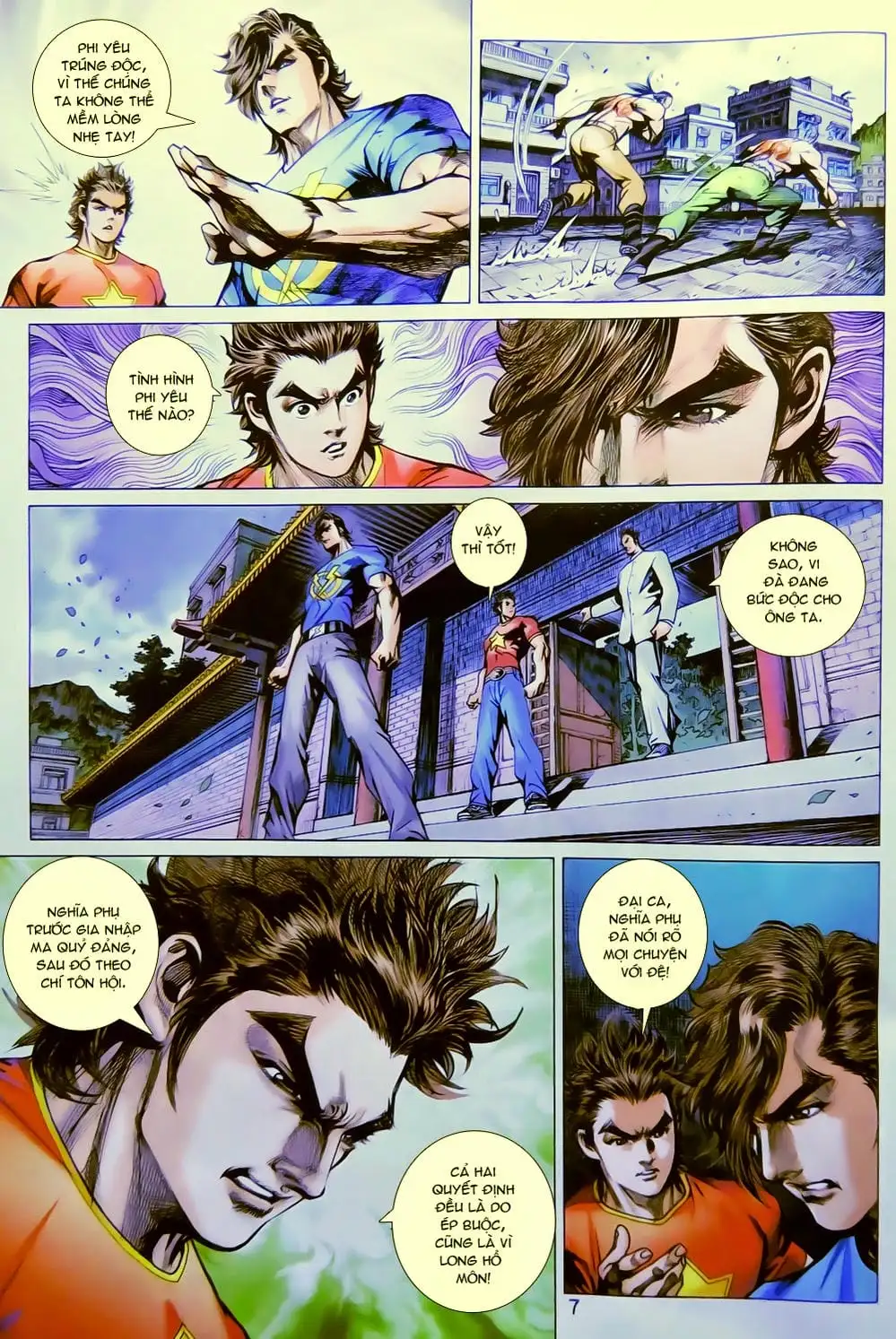 Truyện Tranh Tân Tác Long Hổ Môn trang 4