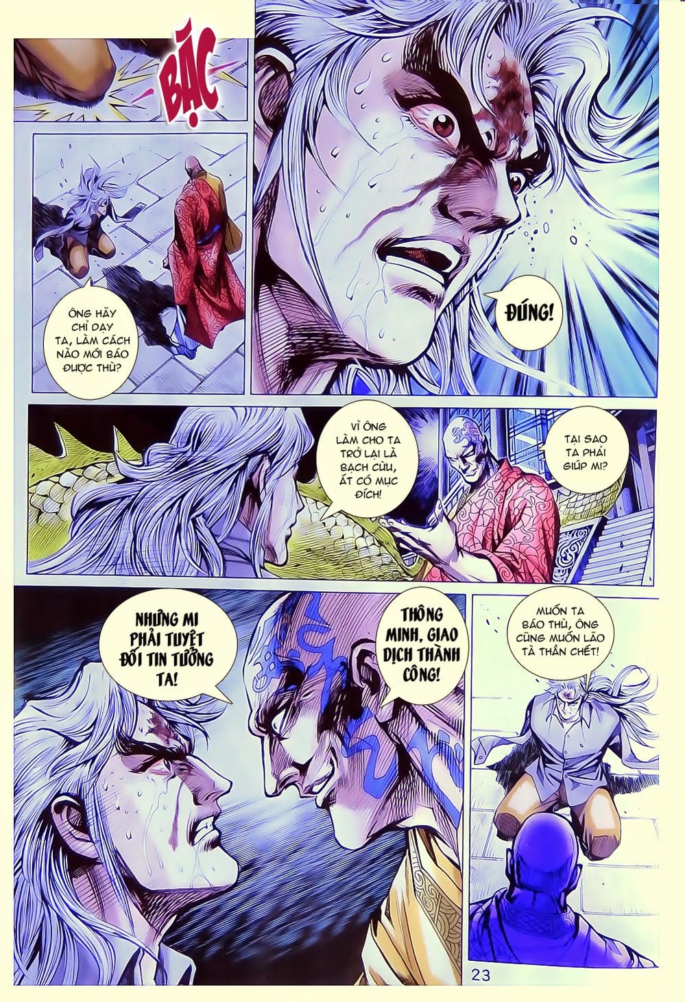 Truyện Tranh Tân Tác Long Hổ Môn trang 4