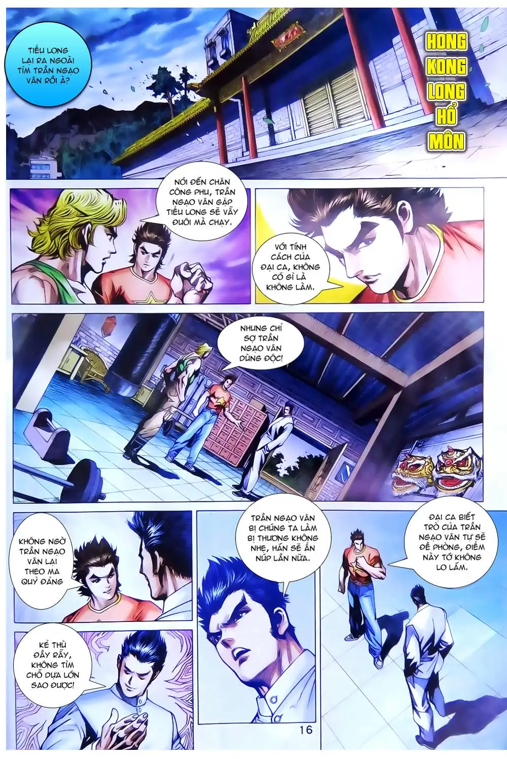 Truyện Tranh Tân Tác Long Hổ Môn trang 4