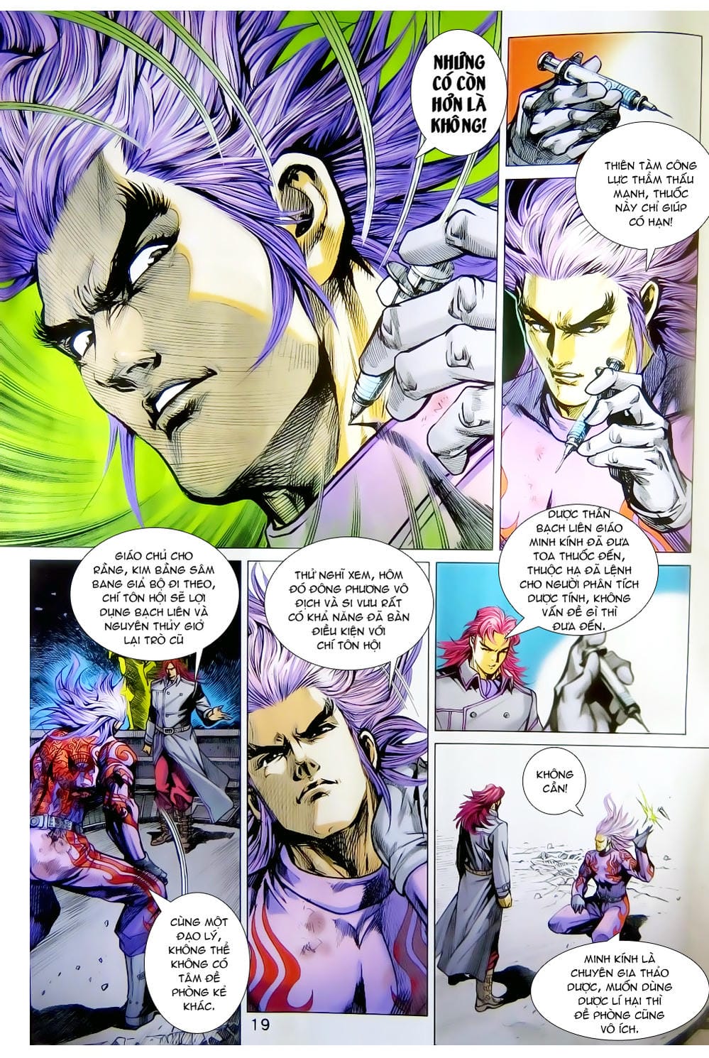 Truyện Tranh Tân Tác Long Hổ Môn trang 4