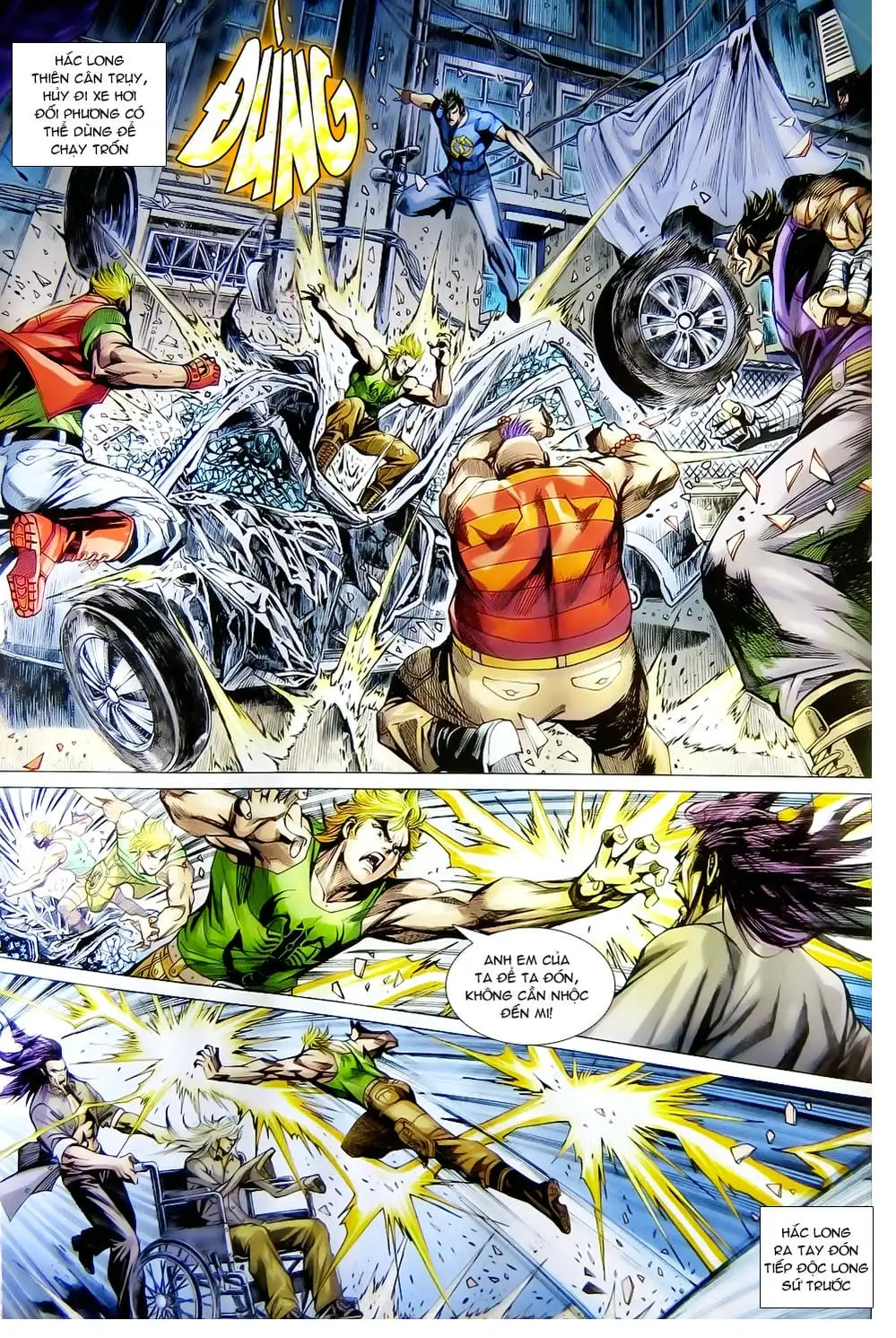 Truyện Tranh Tân Tác Long Hổ Môn trang 4