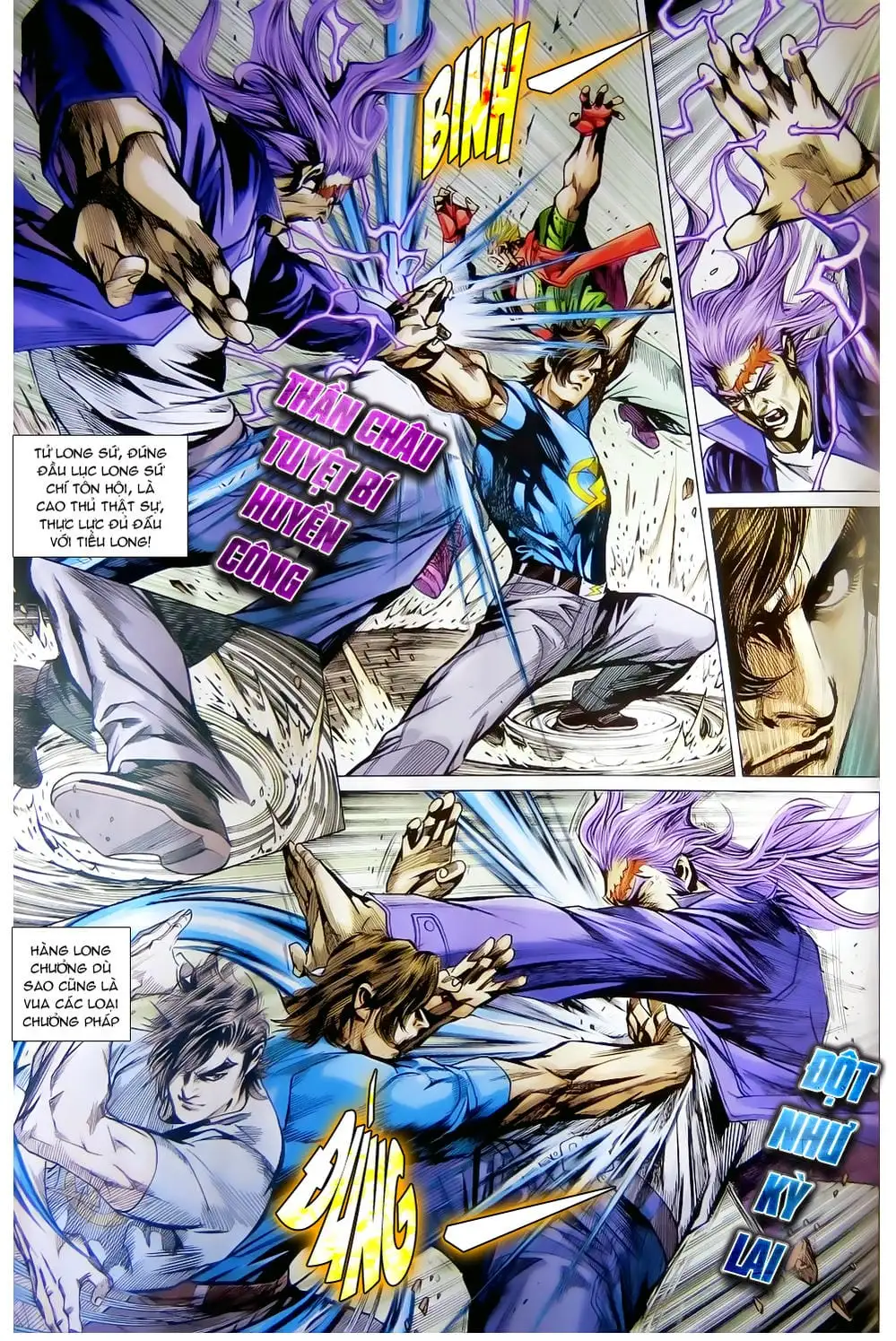 Truyện Tranh Tân Tác Long Hổ Môn trang 4