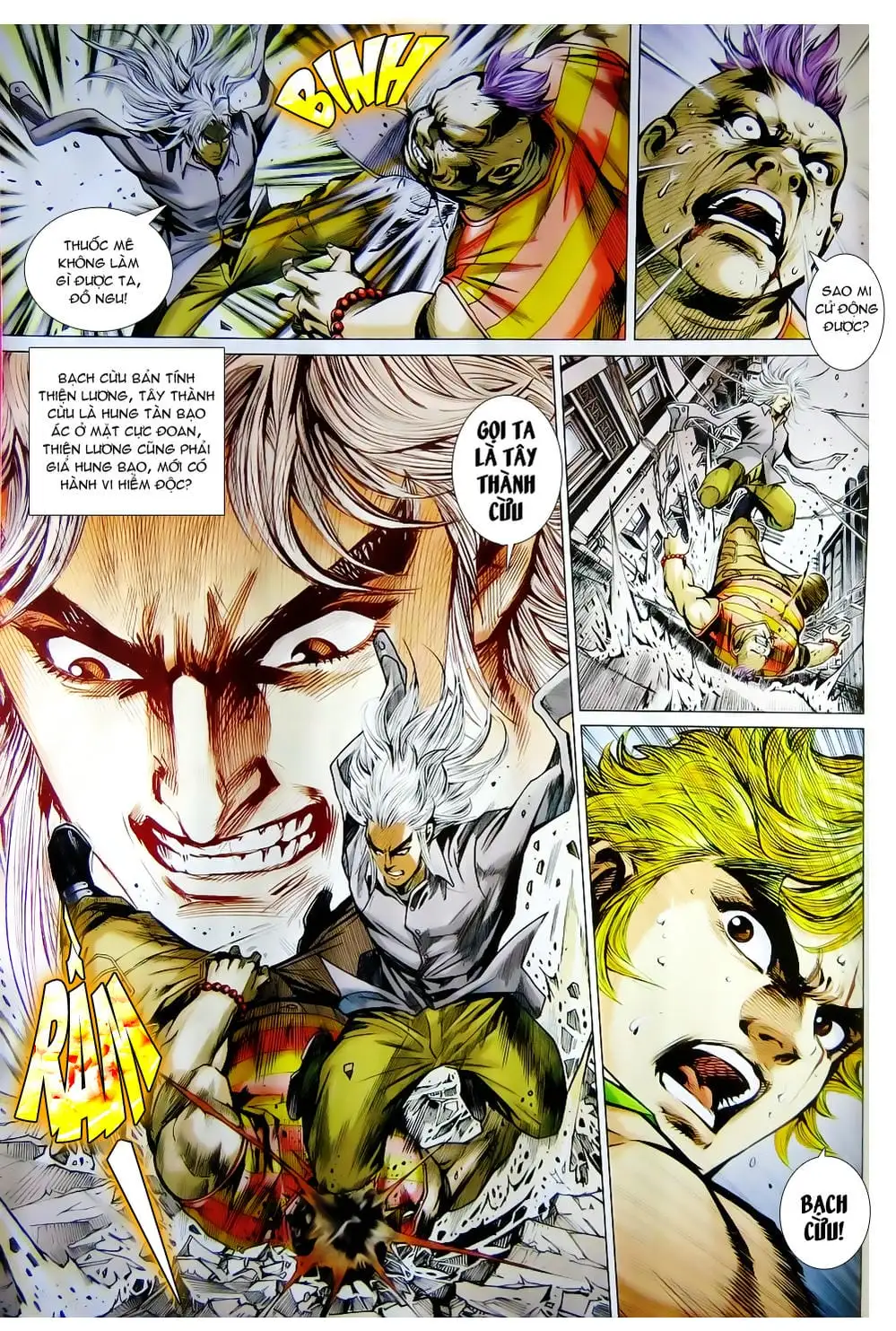 Truyện Tranh Tân Tác Long Hổ Môn trang 4