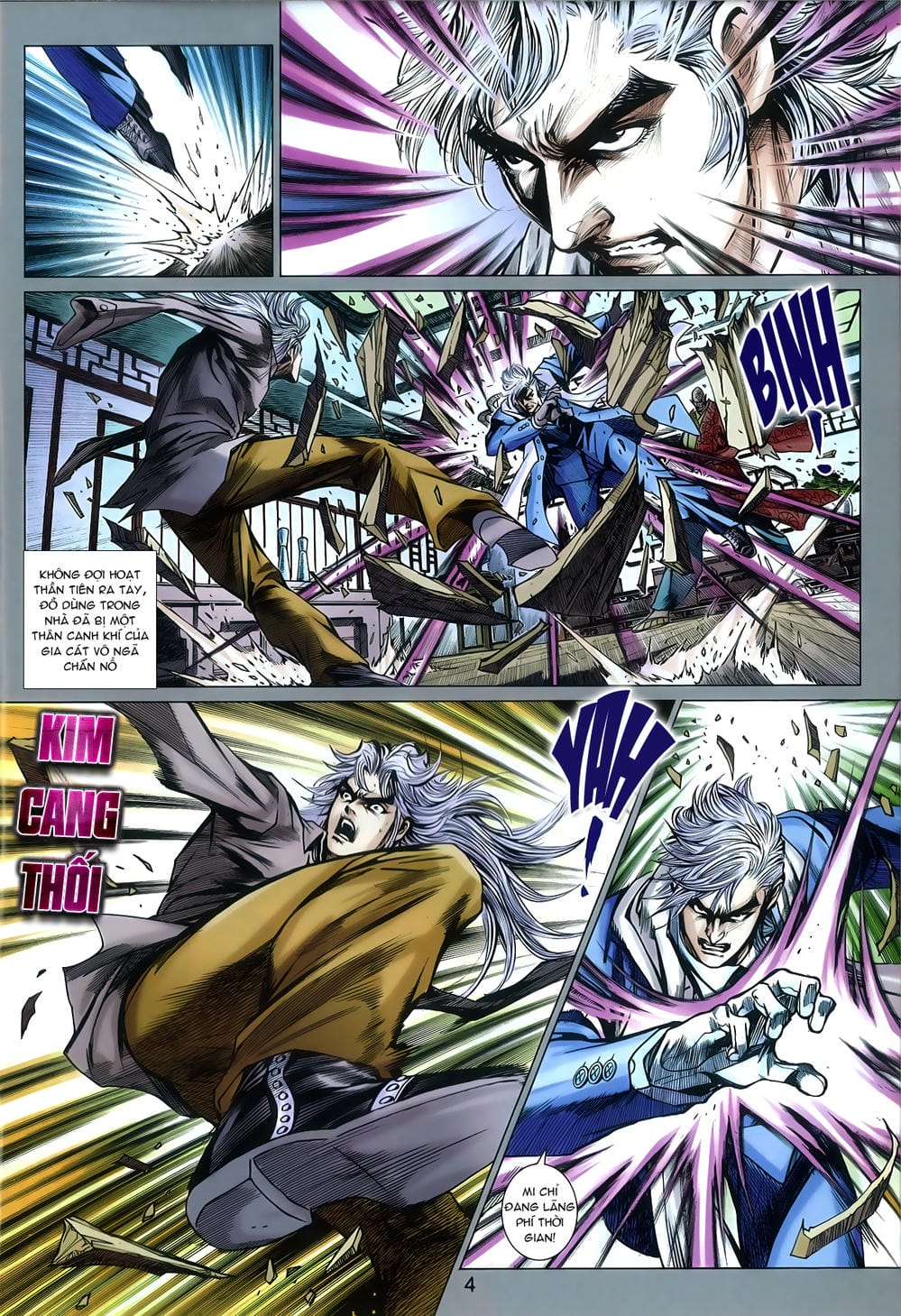 Truyện Tranh Tân Tác Long Hổ Môn trang 4