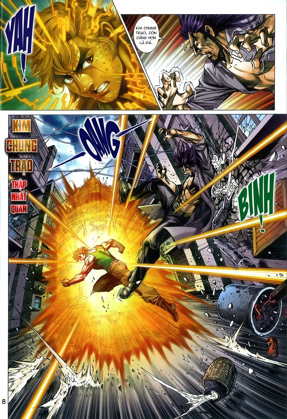 Truyện Tranh Tân Tác Long Hổ Môn trang 4