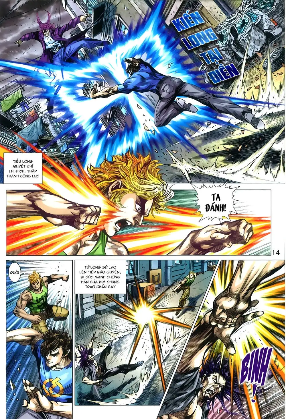 Truyện Tranh Tân Tác Long Hổ Môn trang 4