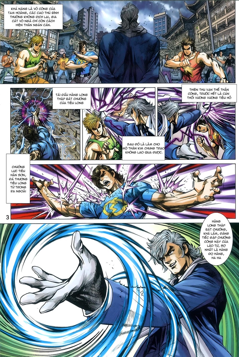Truyện Tranh Tân Tác Long Hổ Môn trang 4