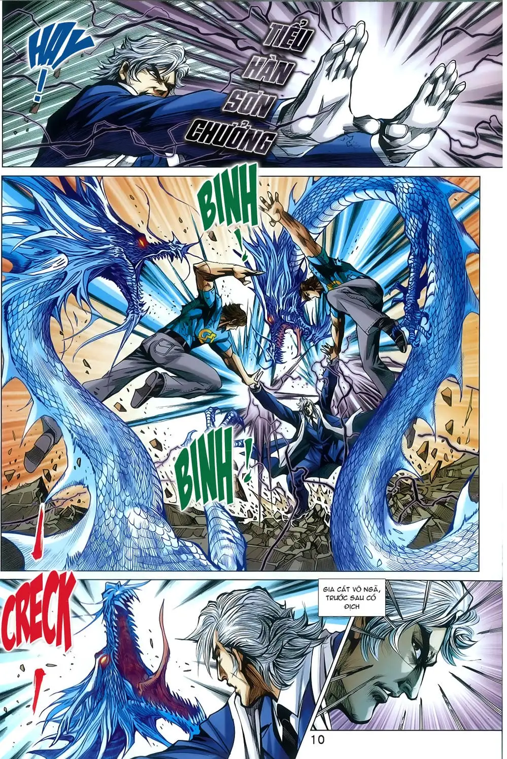 Truyện Tranh Tân Tác Long Hổ Môn trang 4