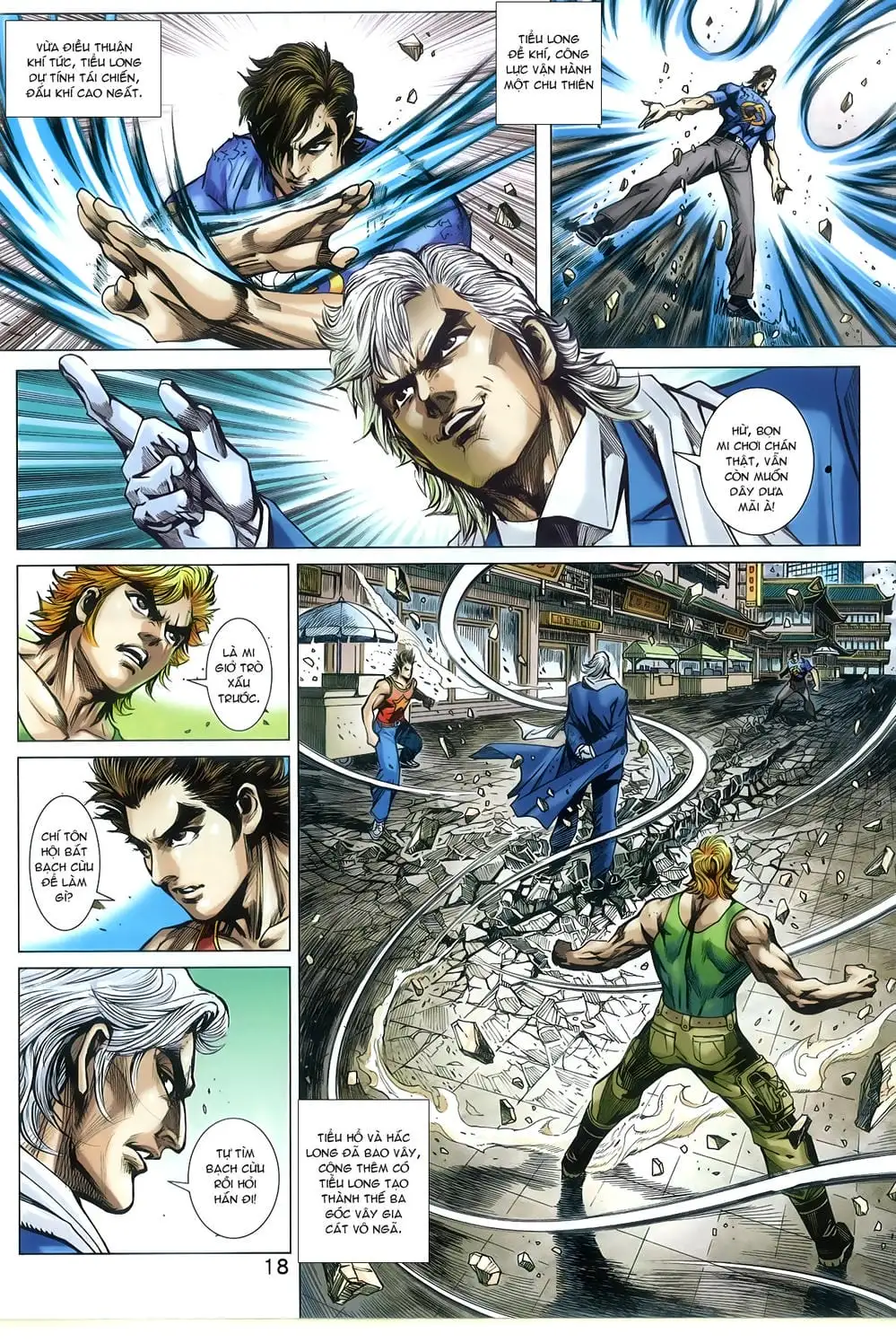 Truyện Tranh Tân Tác Long Hổ Môn trang 4