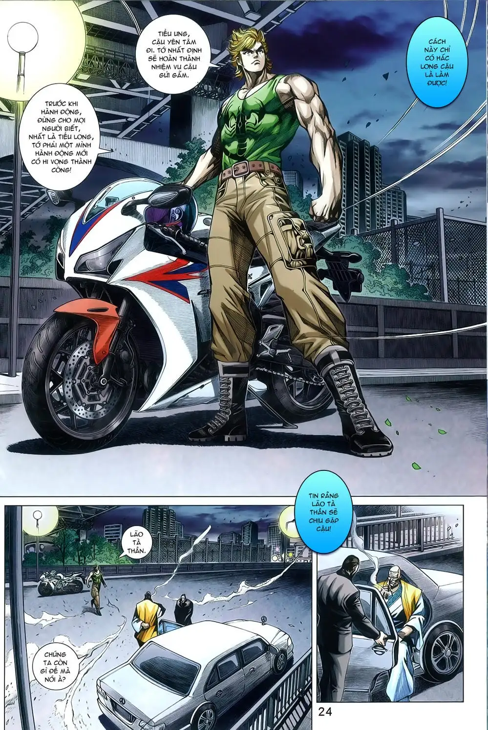 Truyện Tranh Tân Tác Long Hổ Môn trang 4