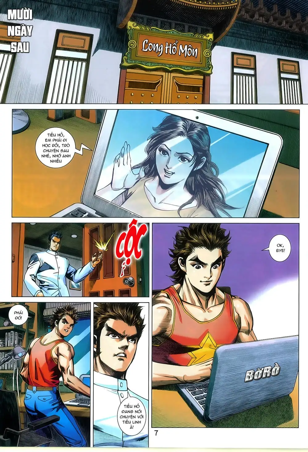 Truyện Tranh Tân Tác Long Hổ Môn trang 4