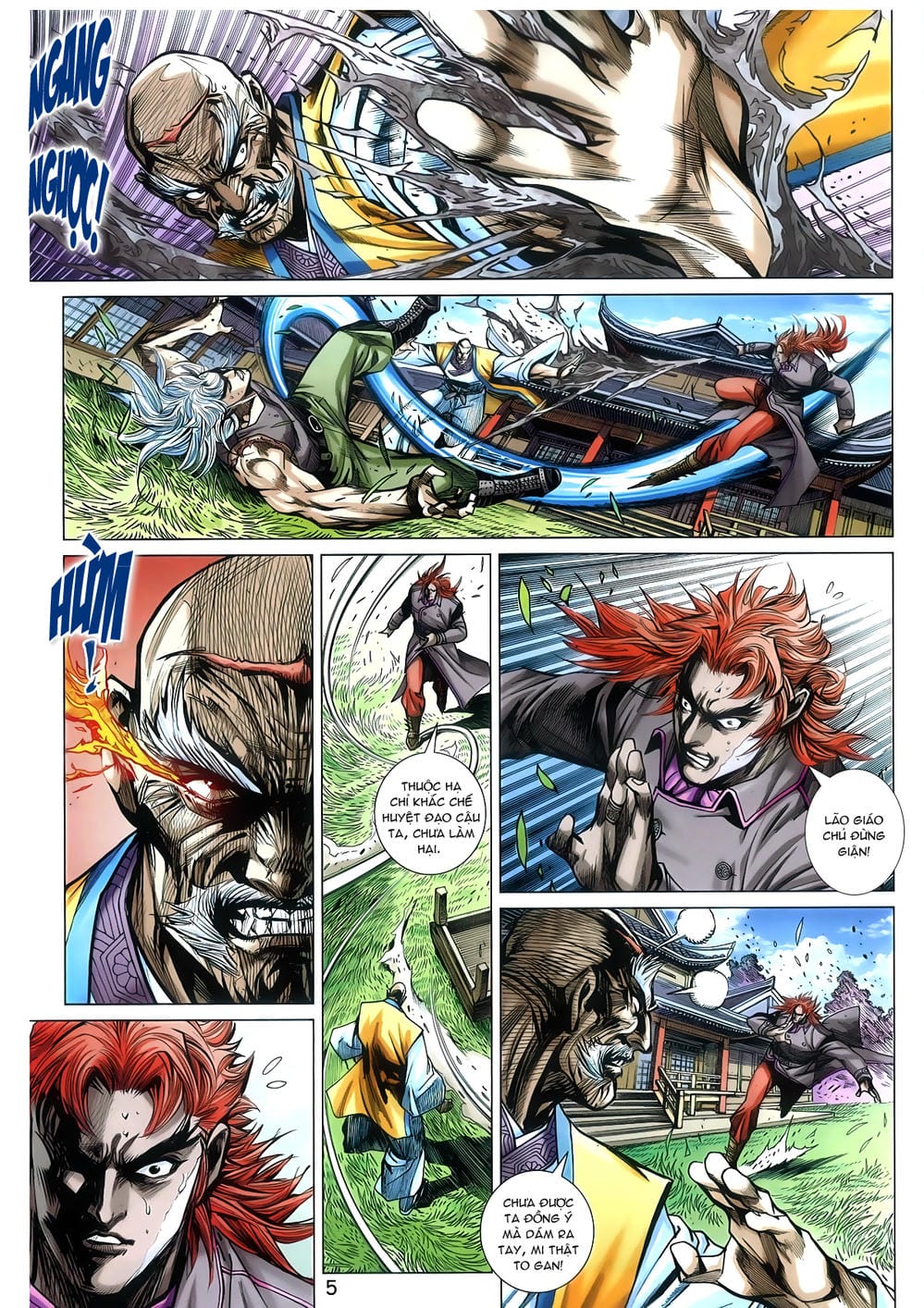 Truyện Tranh Tân Tác Long Hổ Môn trang 4