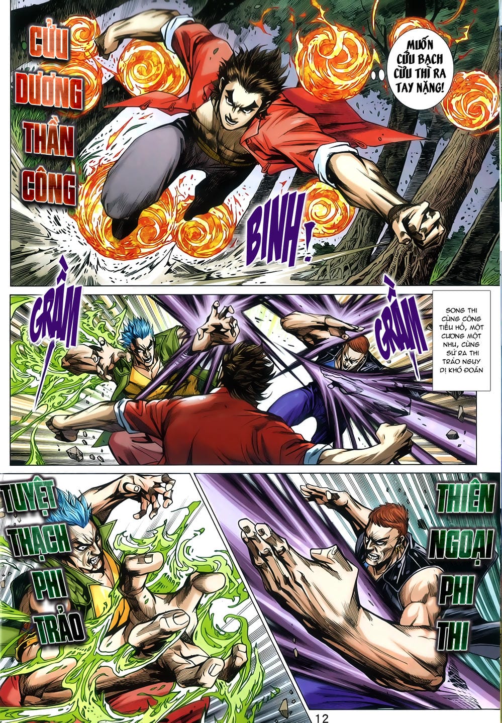 Truyện Tranh Tân Tác Long Hổ Môn trang 4