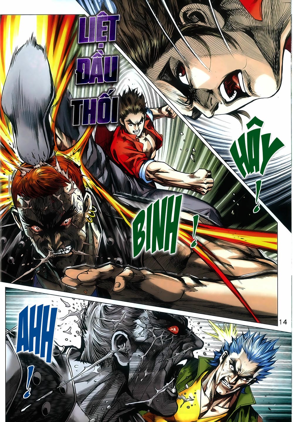 Truyện Tranh Tân Tác Long Hổ Môn trang 4