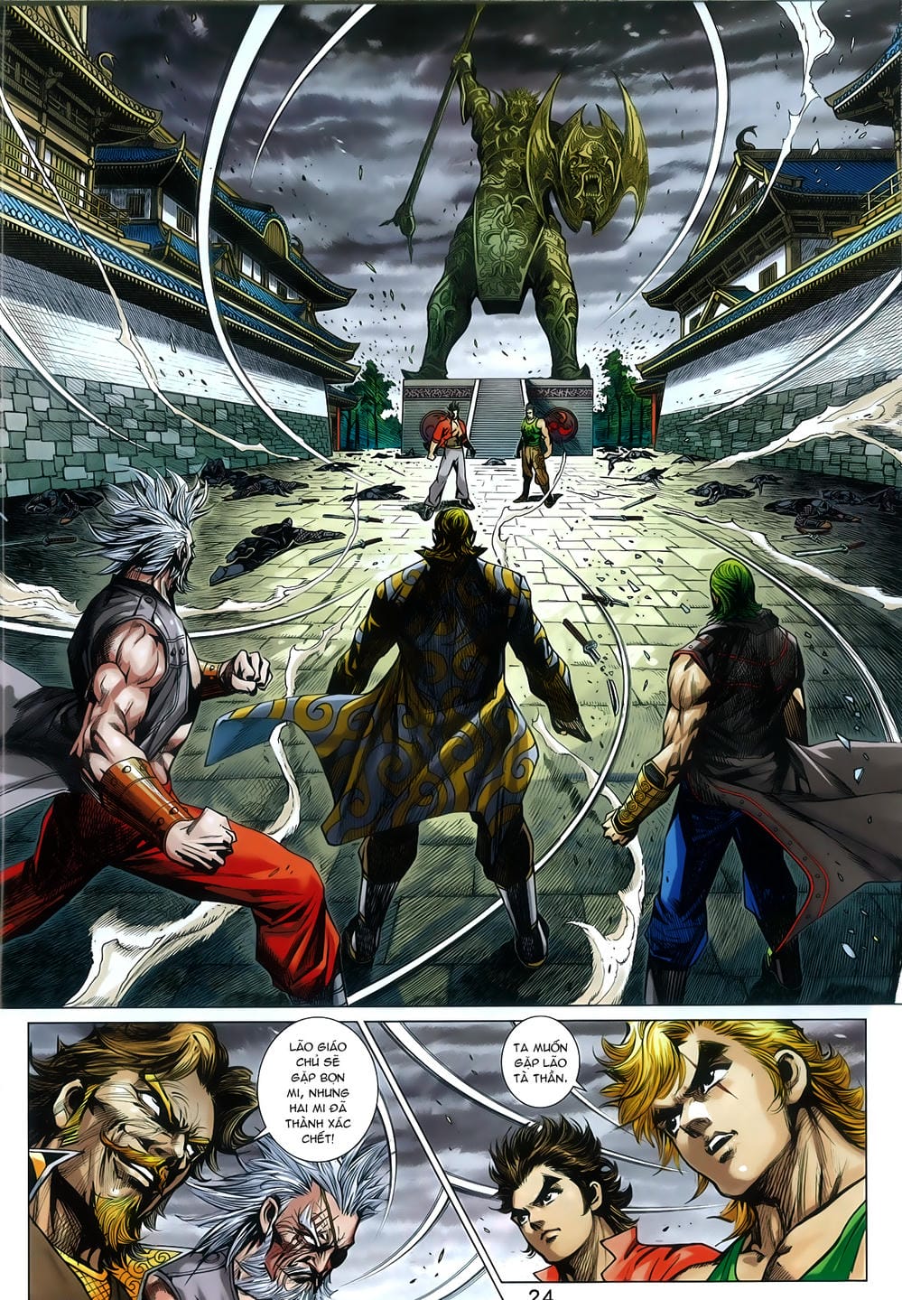 Truyện Tranh Tân Tác Long Hổ Môn trang 4