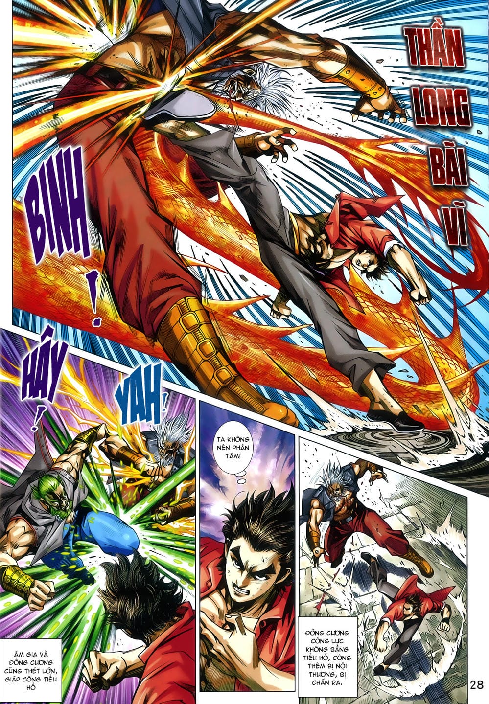 Truyện Tranh Tân Tác Long Hổ Môn trang 4