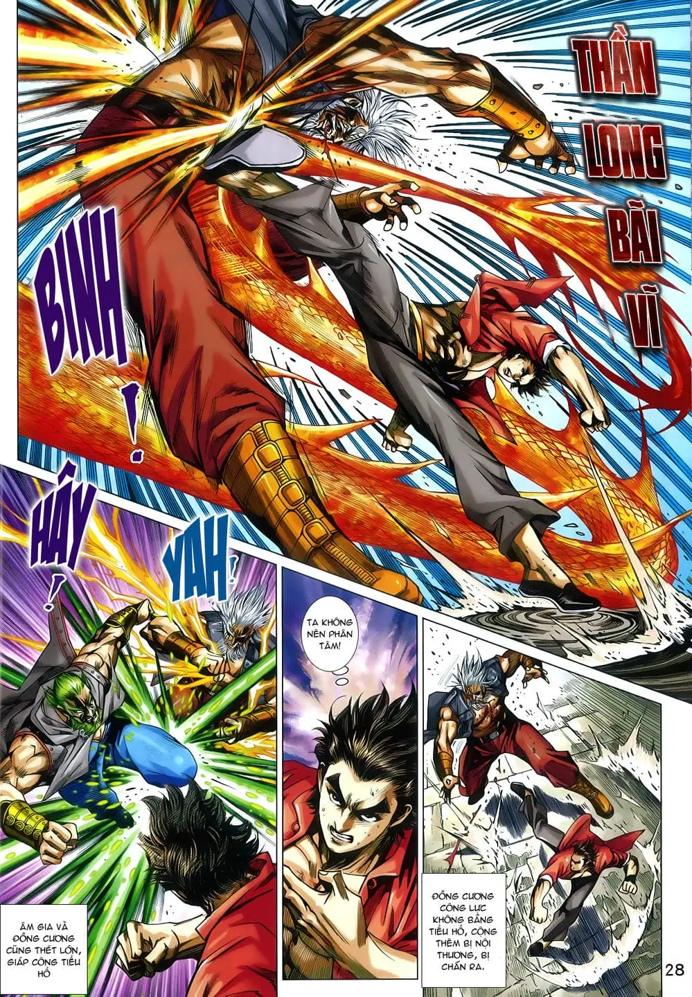 Truyện Tranh Tân Tác Long Hổ Môn trang 4