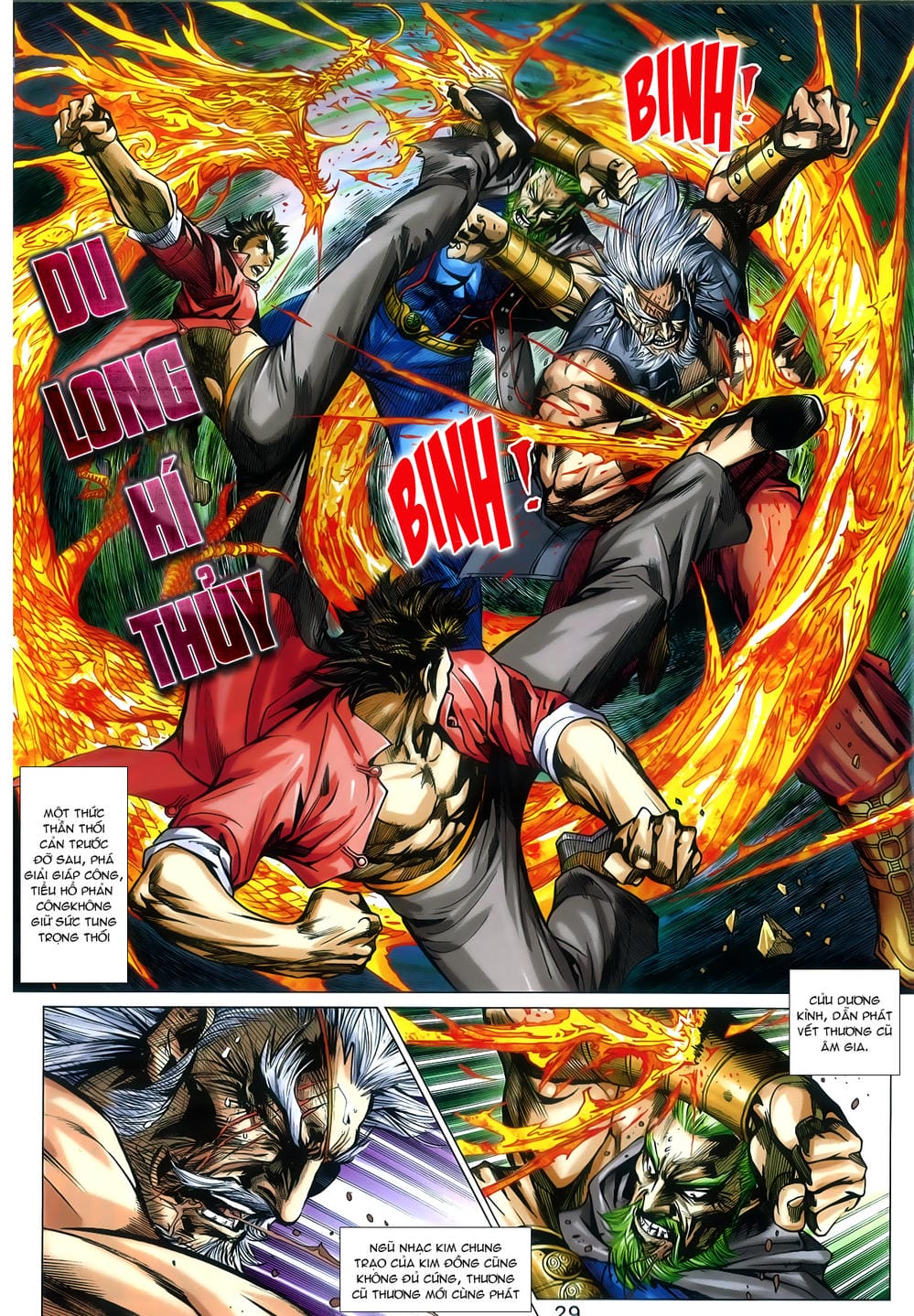 Truyện Tranh Tân Tác Long Hổ Môn trang 4