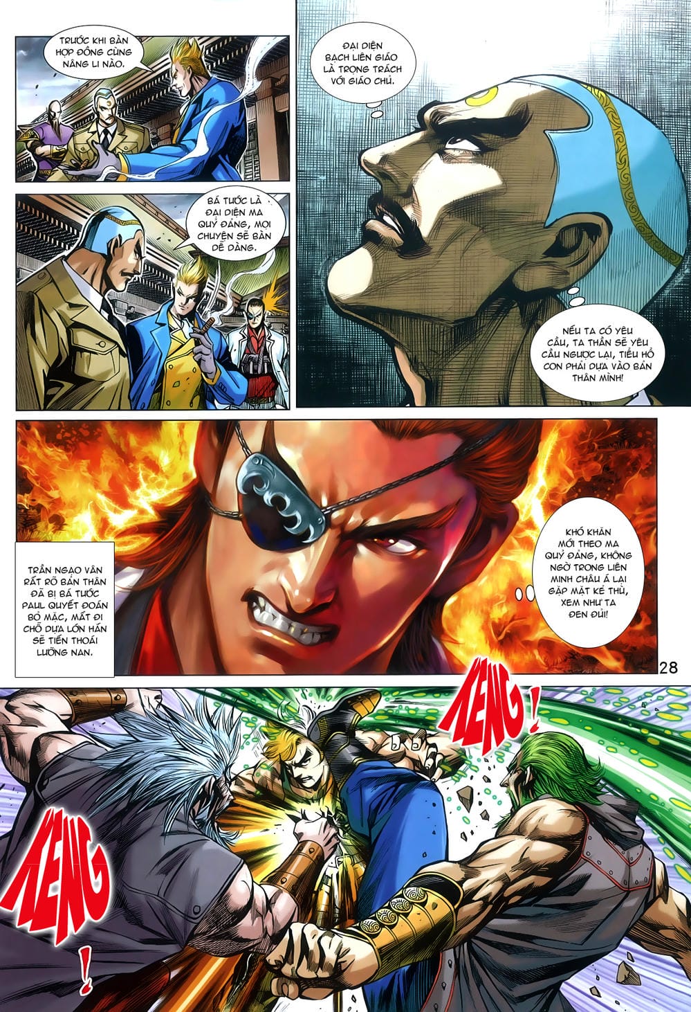 Truyện Tranh Tân Tác Long Hổ Môn trang 4