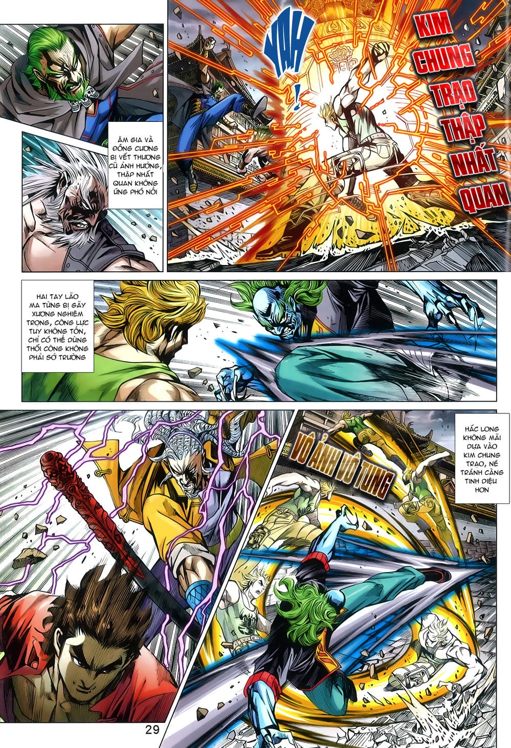 Truyện Tranh Tân Tác Long Hổ Môn trang 4