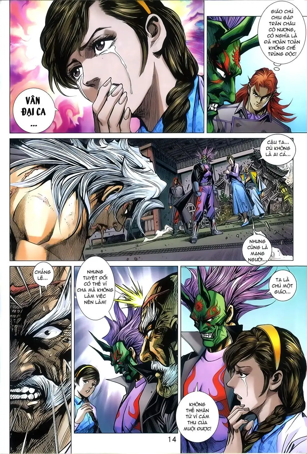 Truyện Tranh Tân Tác Long Hổ Môn trang 4