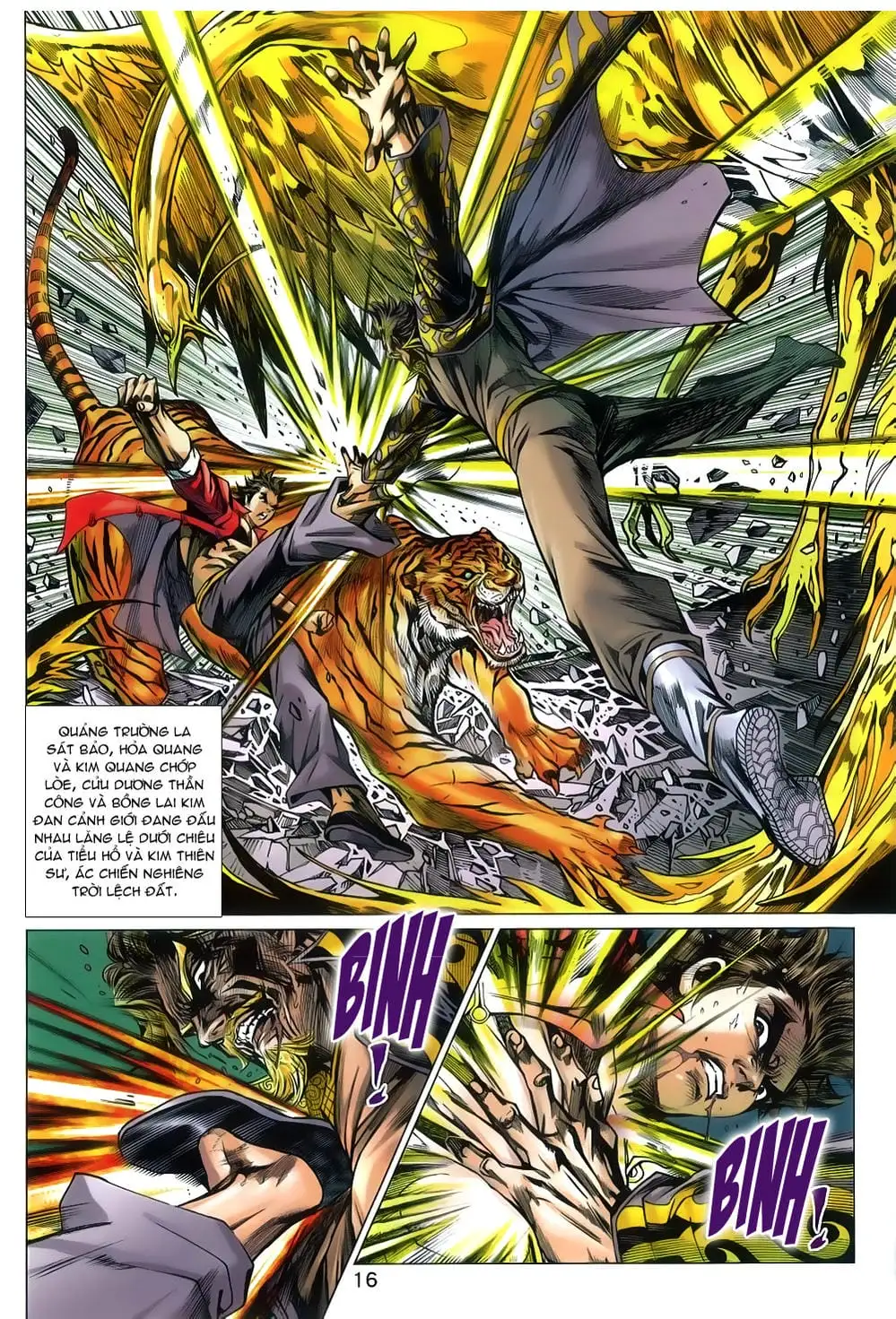 Truyện Tranh Tân Tác Long Hổ Môn trang 4