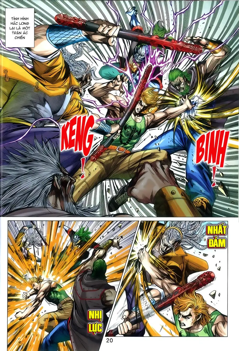 Truyện Tranh Tân Tác Long Hổ Môn trang 4