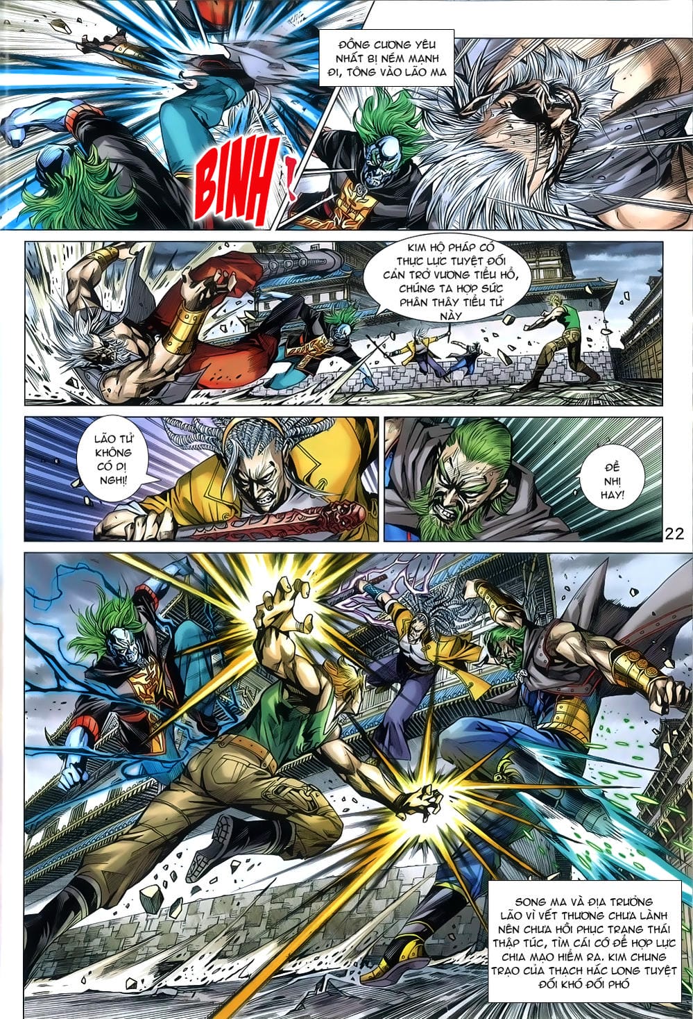 Truyện Tranh Tân Tác Long Hổ Môn trang 4