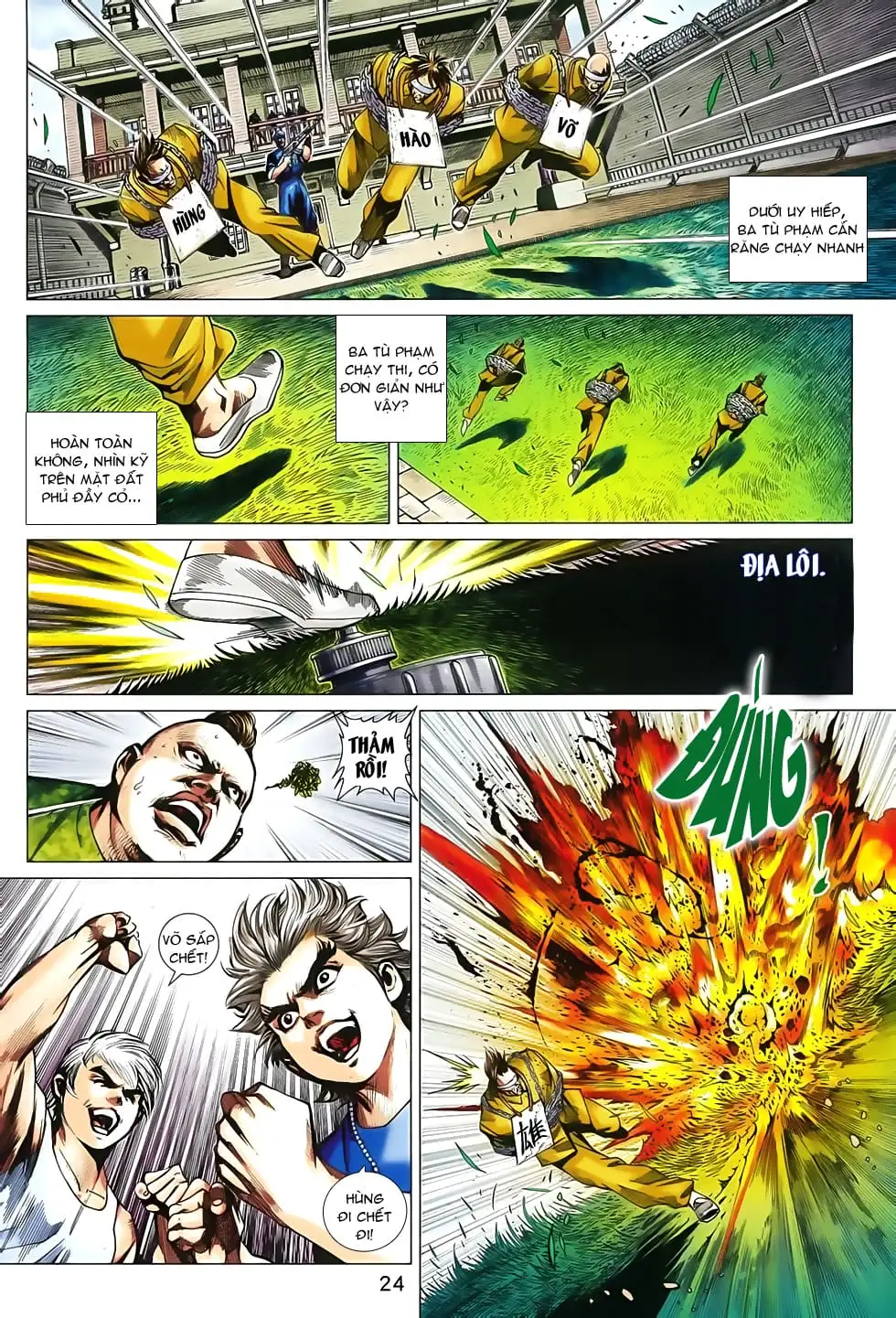 Truyện Tranh Tân Tác Long Hổ Môn trang 4