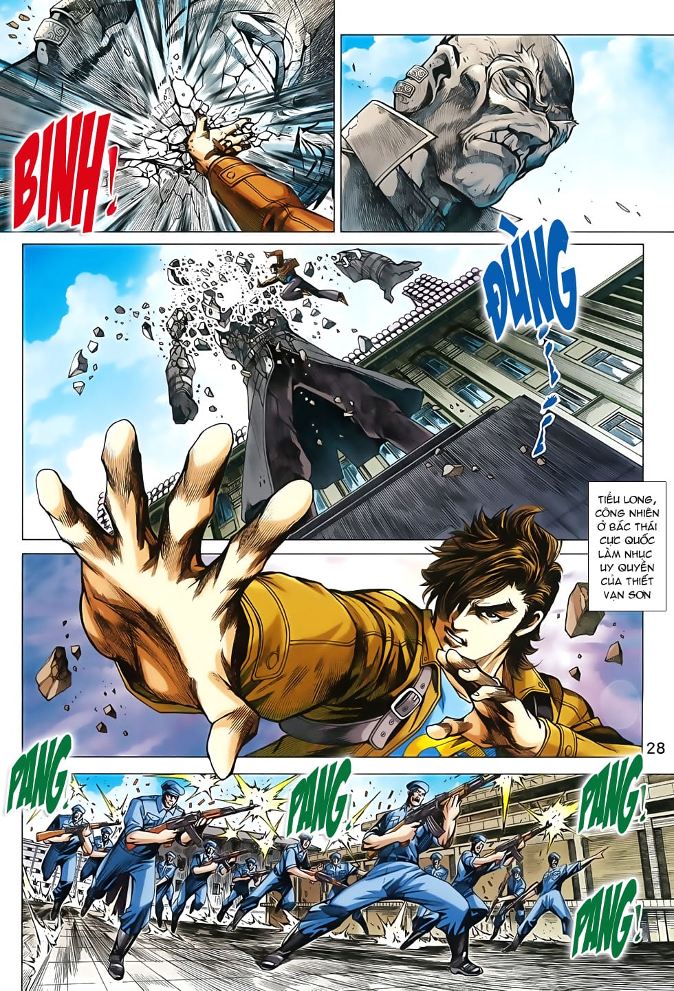 Truyện Tranh Tân Tác Long Hổ Môn trang 4