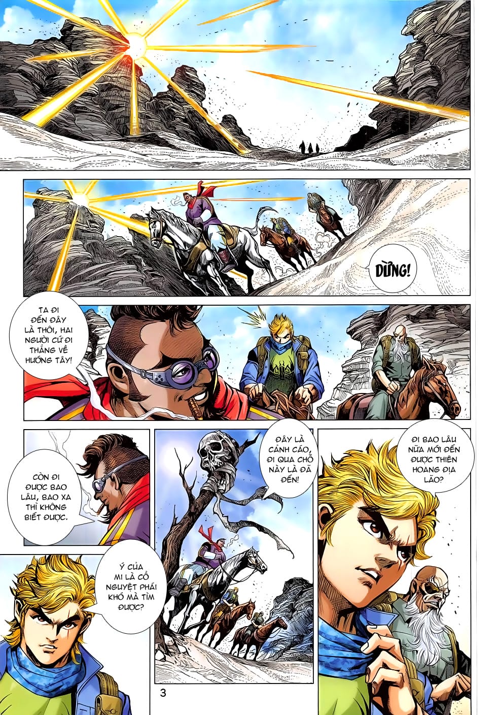 Truyện Tranh Tân Tác Long Hổ Môn trang 4