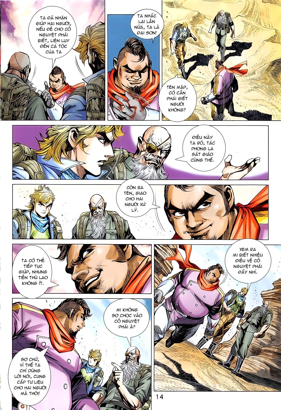 Truyện Tranh Tân Tác Long Hổ Môn trang 4