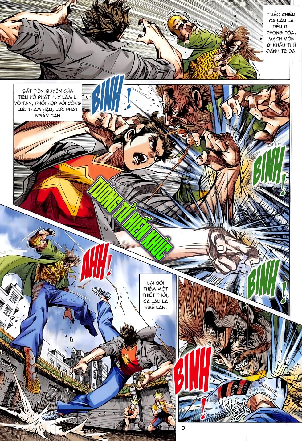 Truyện Tranh Tân Tác Long Hổ Môn trang 4