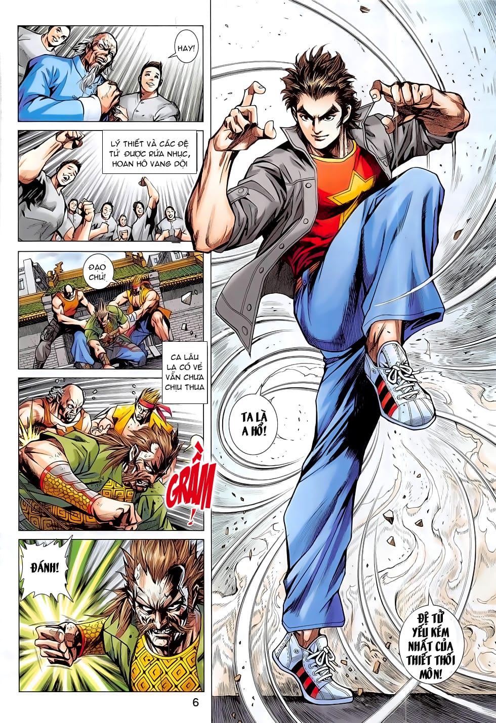 Truyện Tranh Tân Tác Long Hổ Môn trang 4