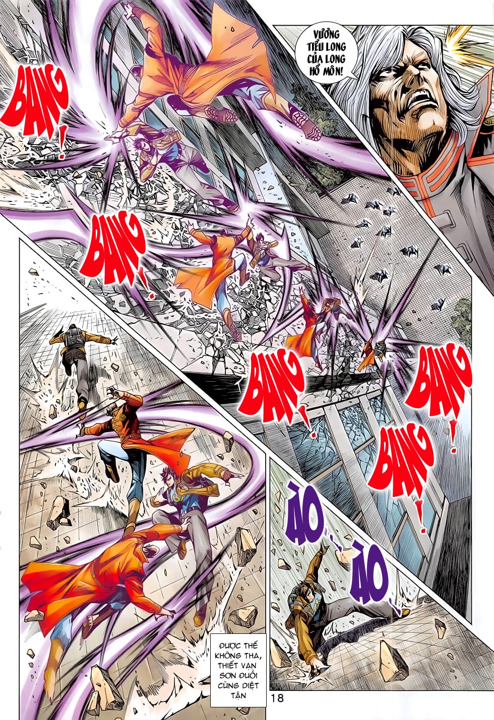 Truyện Tranh Tân Tác Long Hổ Môn trang 4