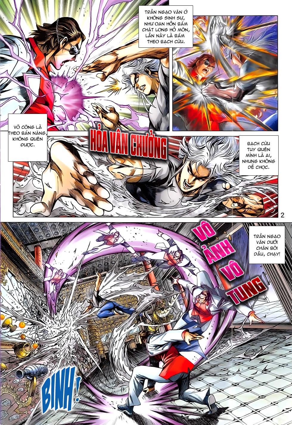 Truyện Tranh Tân Tác Long Hổ Môn trang 4