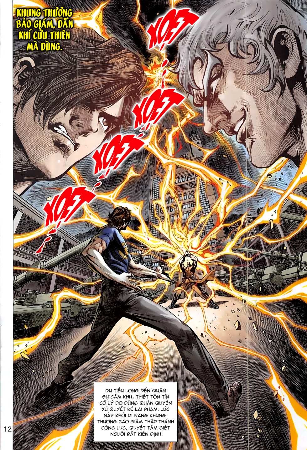 Truyện Tranh Tân Tác Long Hổ Môn trang 4