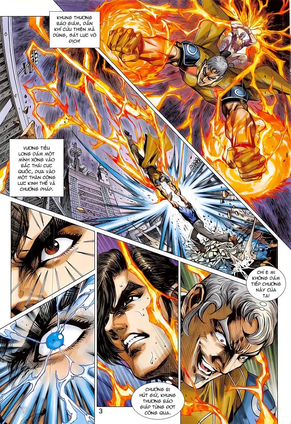 Truyện Tranh Tân Tác Long Hổ Môn trang 4