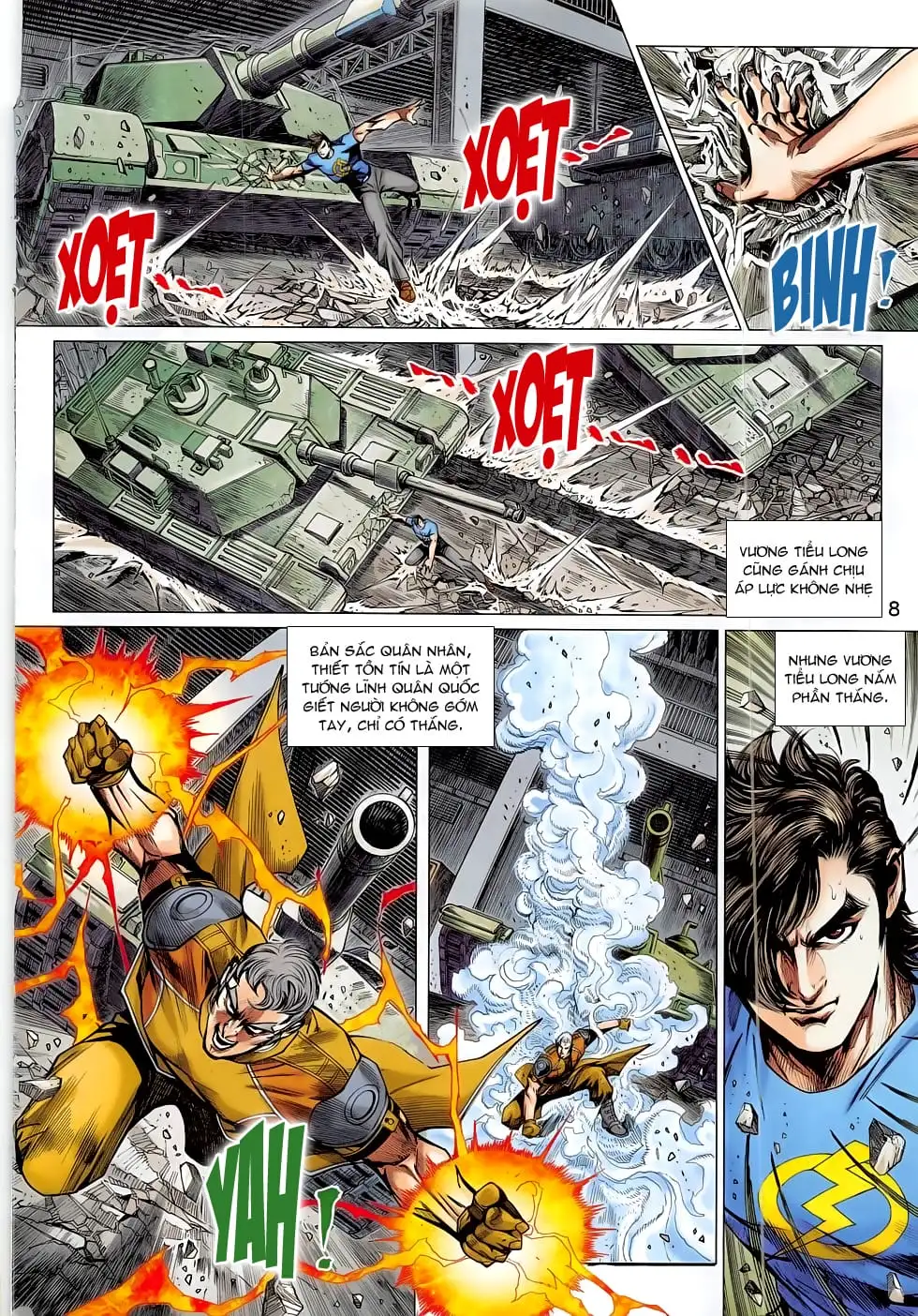 Truyện Tranh Tân Tác Long Hổ Môn trang 4