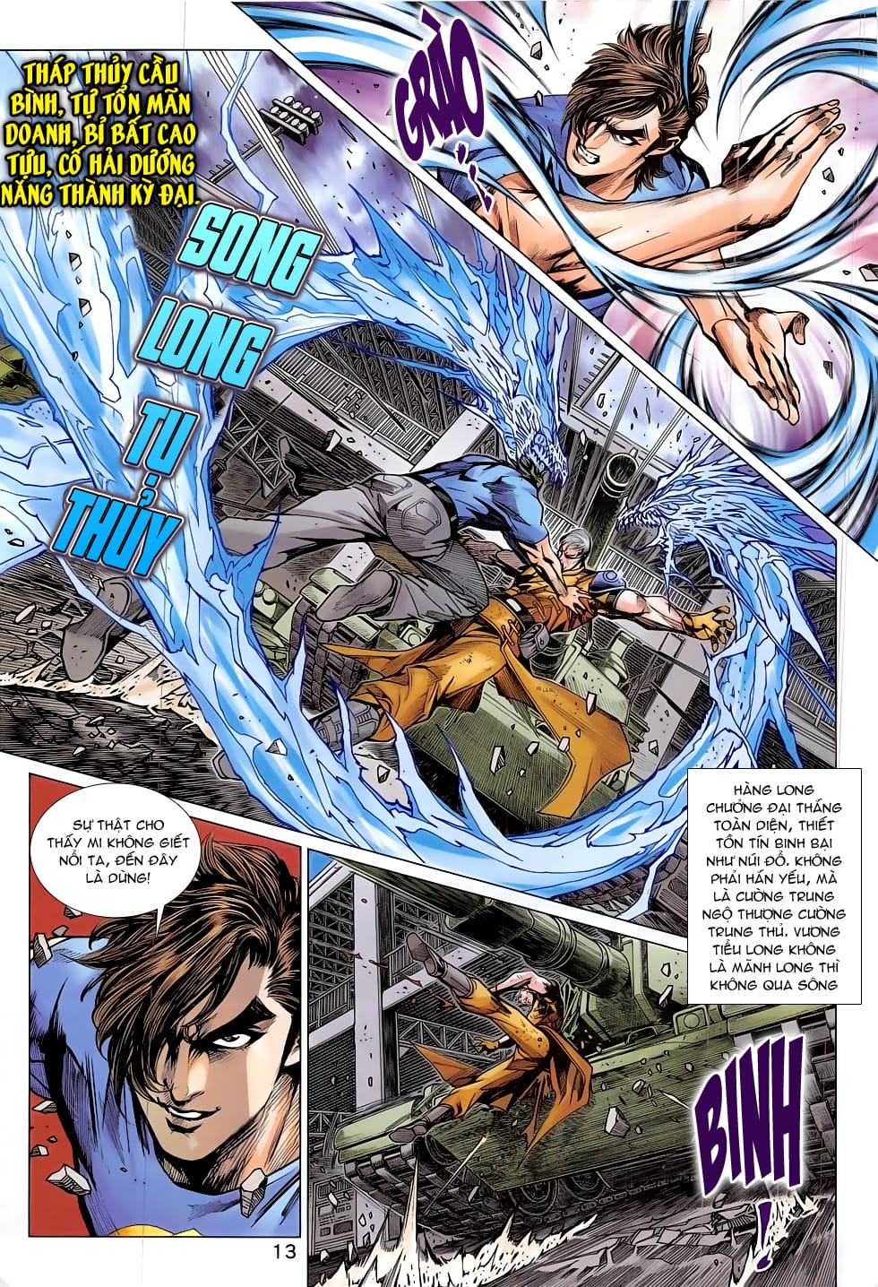 Truyện Tranh Tân Tác Long Hổ Môn trang 4