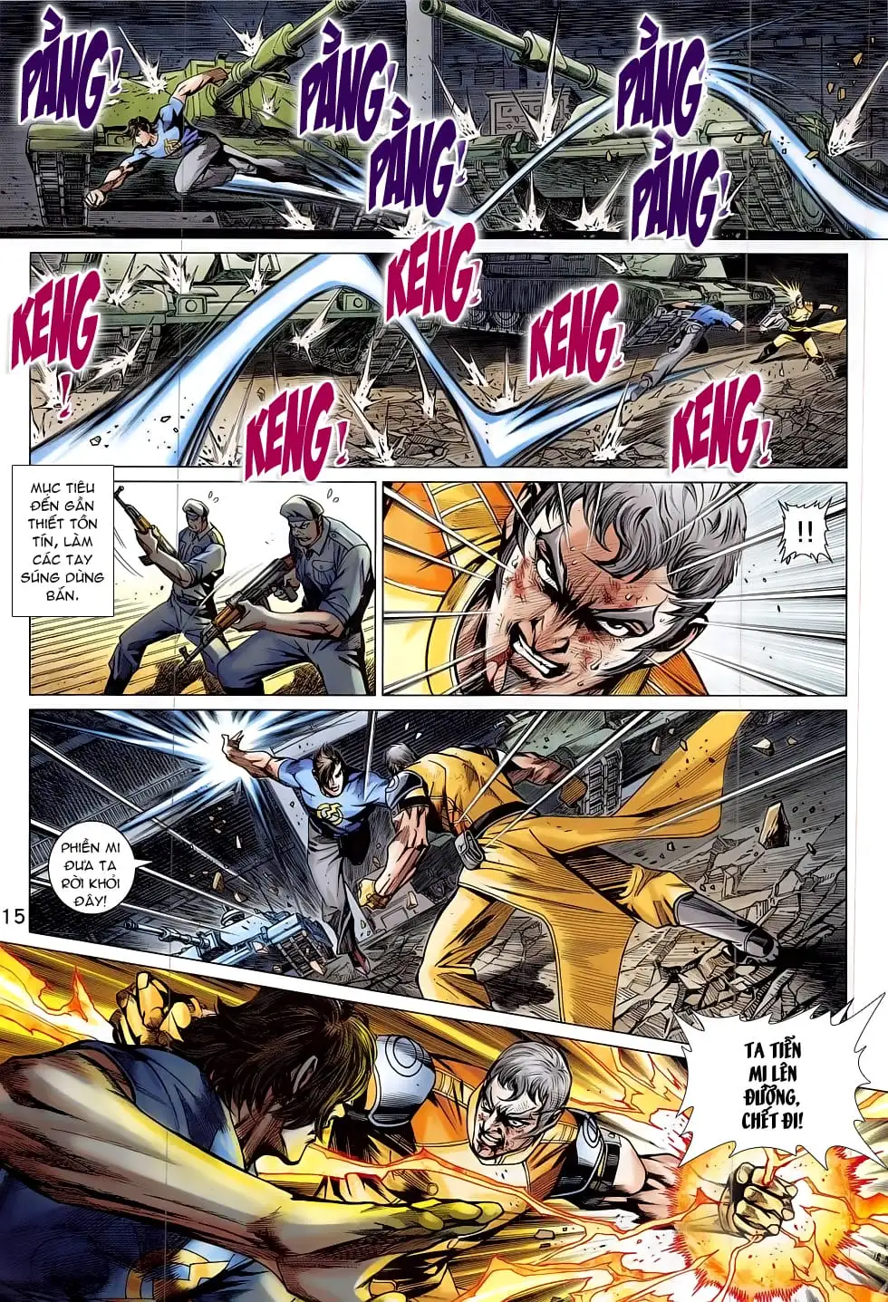 Truyện Tranh Tân Tác Long Hổ Môn trang 4