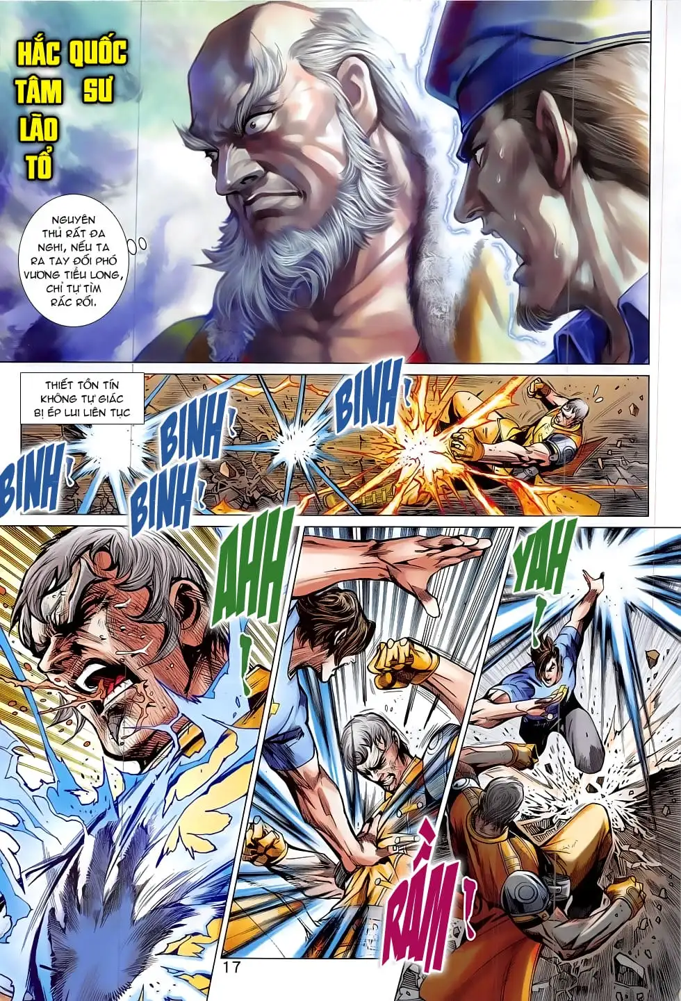 Truyện Tranh Tân Tác Long Hổ Môn trang 4